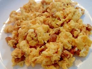 ドライ納豆炒り卵楽天レシピ