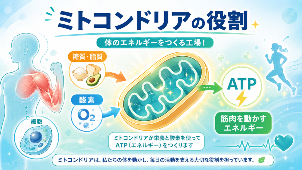 ミトコンドリアの役割
